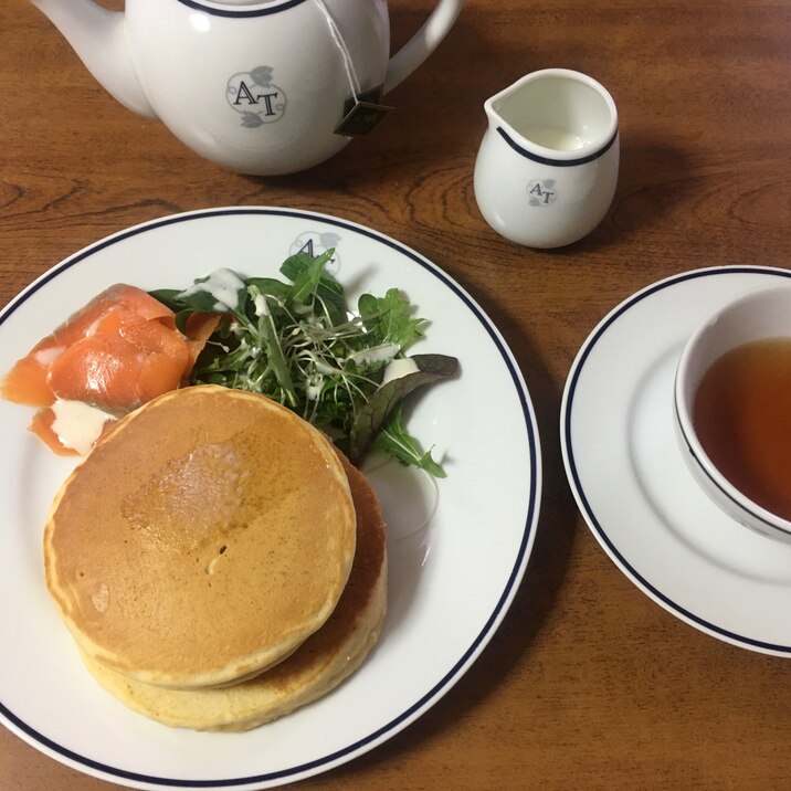 ほんのり甘いお食事パンケーキ